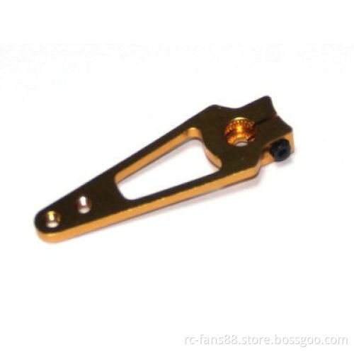 High Quality gold 25T Half Size Metal Servo Arm for futaba Servo